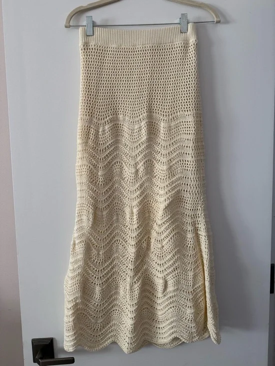 Zimmerman Devi crochet midi skirt, size 0 - Picture 2 of 2
